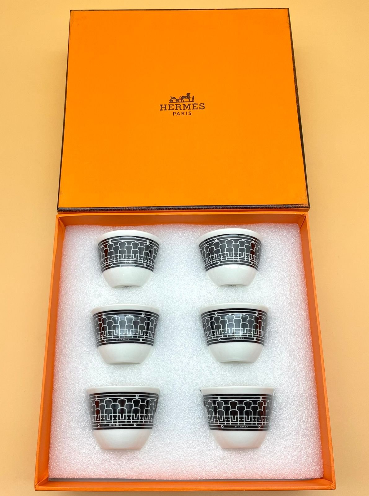 Arabic coffee set 6  from Hermes - Image 5 of 8